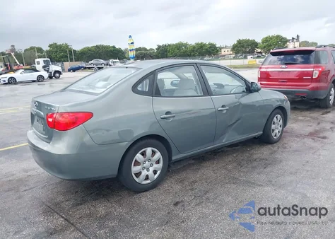 2009 Hyundai Elantra Gls from USA, damaged, VIN KMHDU46D09U672522